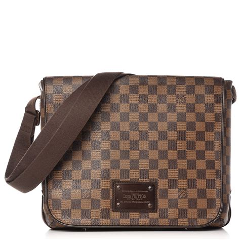 lv brooklyn mm|LOUIS VUITTON Damier Ebene Brooklyn MM .